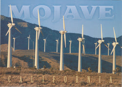 5X7 Mojave Windmills Postcard 