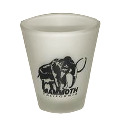 Mammoth Frosted Shot Glass