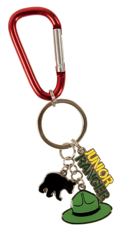 Junior Ranger Charm Keychain
