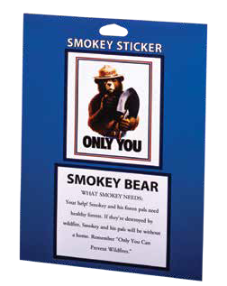 Smokey ONLY YOU Park Sticker