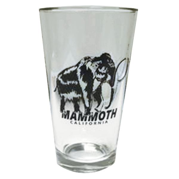 Mammoth Woolly Pint Glass