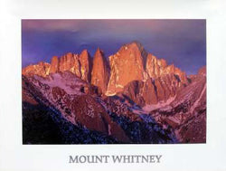 Mt. Whitney Peak Poster 