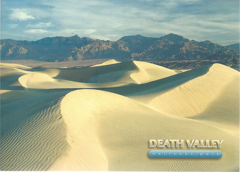 5X7 Death Valley Rolling Sands Postcard