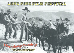 5X7 Lone Pine Film Festival Postcard 