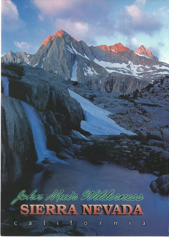 5X7 JMT Sierra Nevada Wilderness Postcard 