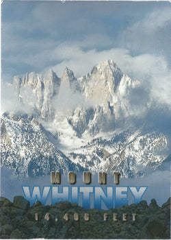 5X7 Mt. Whitney Postcard-QTY=50
