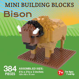 Mini Building Block Bison