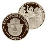 Smokey Bear Silver Coin