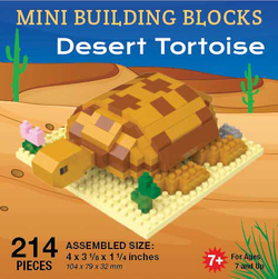 Mini Building Block Desert Tortoise