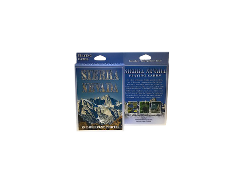 Sierra Nevada Mount Whitney Playing Cards
