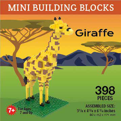 Mini Building Block Giraffe
