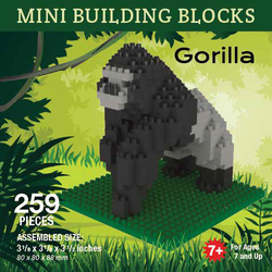 Mini Building Block Gorilla