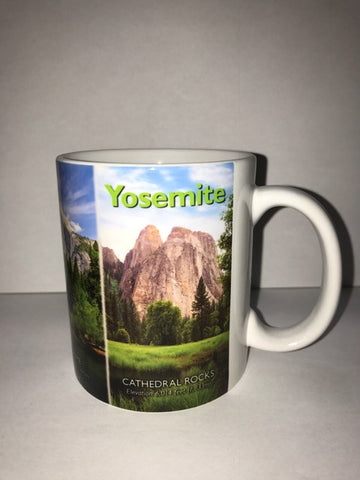 Yosemite National Park Peaks Mug