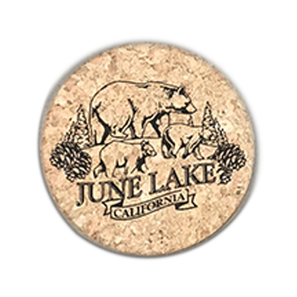 June Lake Bears Coaster