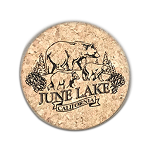 June Lake Bears Coaster