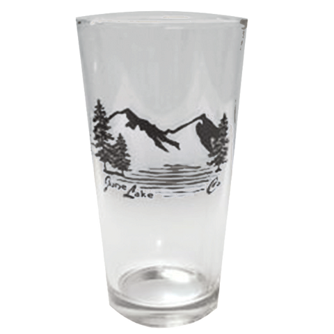 June Lake Clear Pint Glass