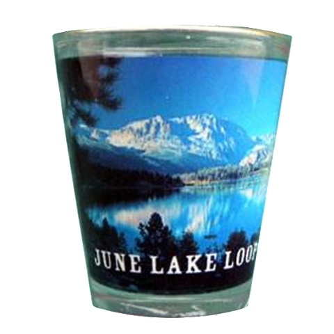 June Lake Loop Shot Glass