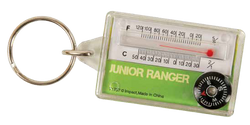 Junior Ranger Compass Keychain