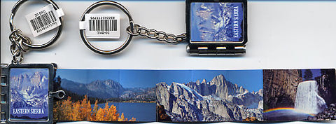 Eastern Sierra Book Keychain