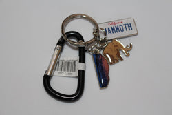 Mammoth Charm Keychain 