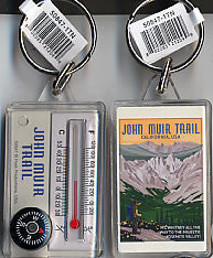 John Muir Trail Key Chain 