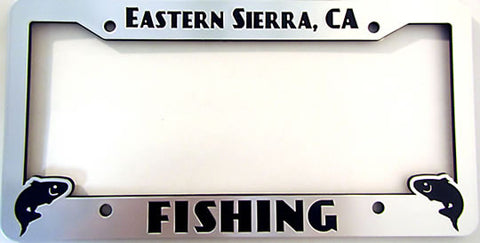 Eastern Sierra Fishing License Plate
