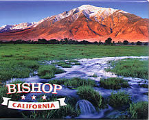 Bishop CA Scenery Magnet