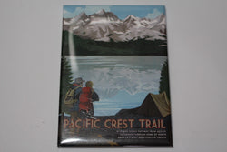 Pacific Crest Trail Retro Magnet