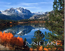 June Lake Scenery Magnet 