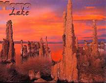 Mono Lake Sunset Magnet 