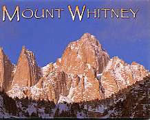 Mt. Whitney Peak Magnet 