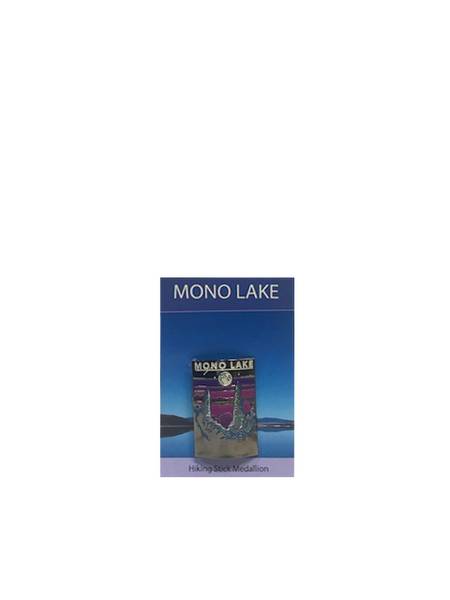 Mono Lake Retro Hiking Medallion