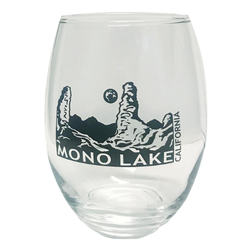 Mono Lake Stemless Wine Glass