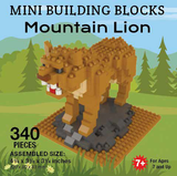 Mini Building Block Mountain Lion