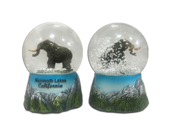 Woolly Mammoth Snow Globe