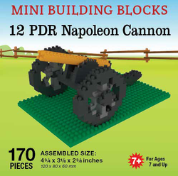 Mini Building Block Napoleon Cannon