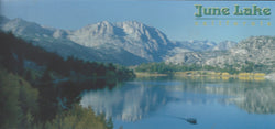 Panoramic June Lake Postcard 