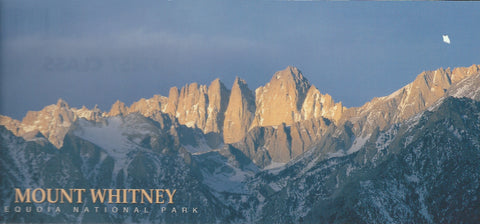 Panoramic Mt. Whitney Postcard 