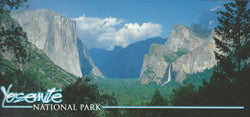 Panoramic Yosemite Valley Postcard 