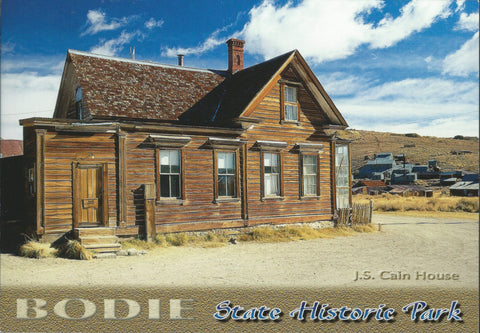 Bodie JS Cane House Postcard-QTY=50