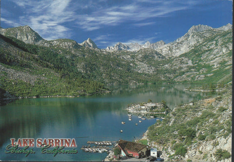 Lake Sabrina Valley Postcard-QTY=50