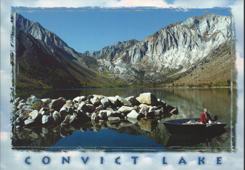 Convict Lake Fisherman Postcard-QTY=50