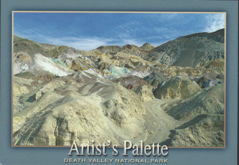 Death Valley Artist's Palette Postcard-QTY=50
