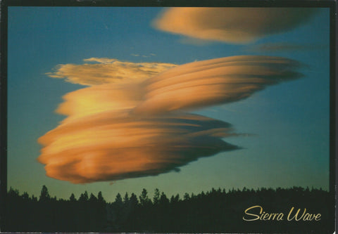 Sierra Nevada Clouds Postcard-QTY=50