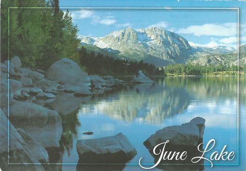 June Lake Winter Postcard-QTY=50