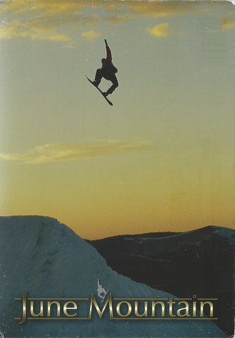 June Mountain Big Air Postcard-QTY=50