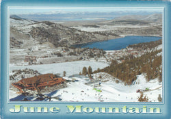 June Mountain Ski Resort Postcard-QTY=50