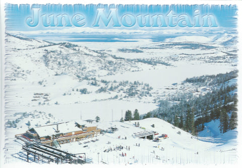 June Mountain Snow Postcard-QTY=50