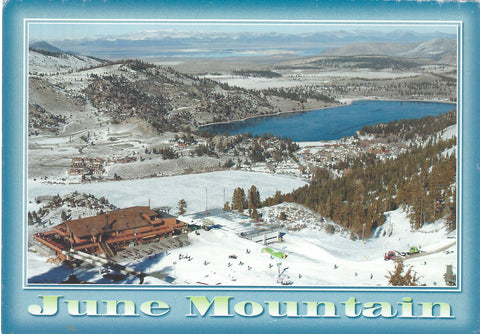 June Mountain Ski Area Postcard-QTY=50