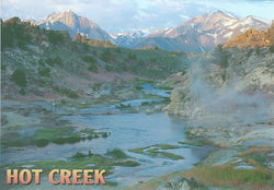 Hot Creek Steam Postcard-QTY=50